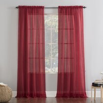 Wayfair | 95 Inch and 96 Inch Sheer Curtains & Drapes You'll Love 